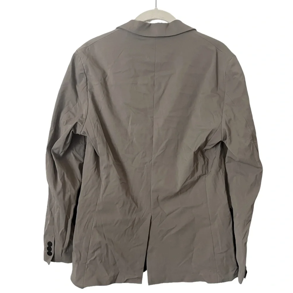Theory Men's Simons Neoteric Two Button Stretch‎ Sportcoat Tan Grey Size 38